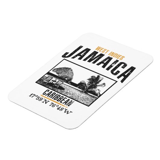Jamaika Magnet (Linke Seite)