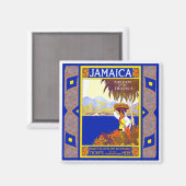 Jamaika Magnet (Vorderseite/Rückseite)