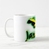 Jamaika mit Flaggentitel Kaffeetasse (Links)