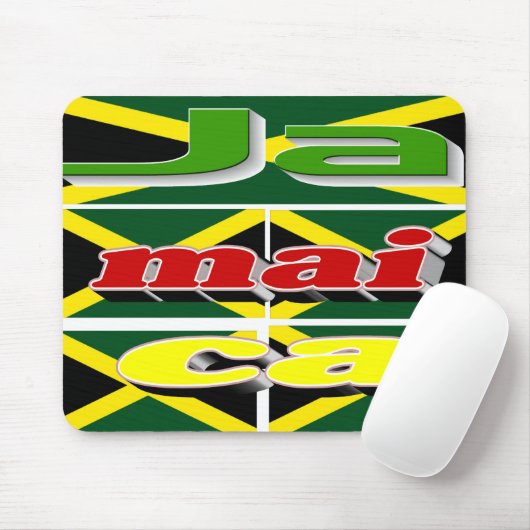 Jamaika Mousepad (Mit Mouse)