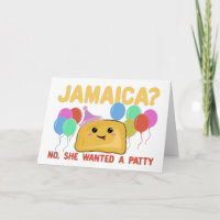 Jamaika? Nein, sie wollte eine Patty - Lustiger ja
