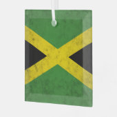 Jamaika Ornament Aus Glas (Vorderseite links)