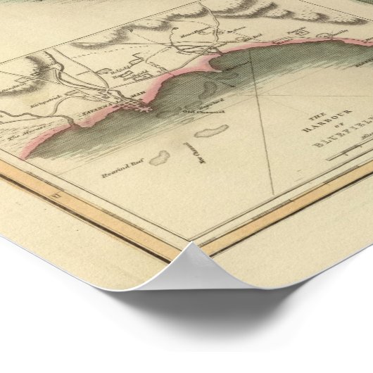 Jamaika Poster (Ecke)