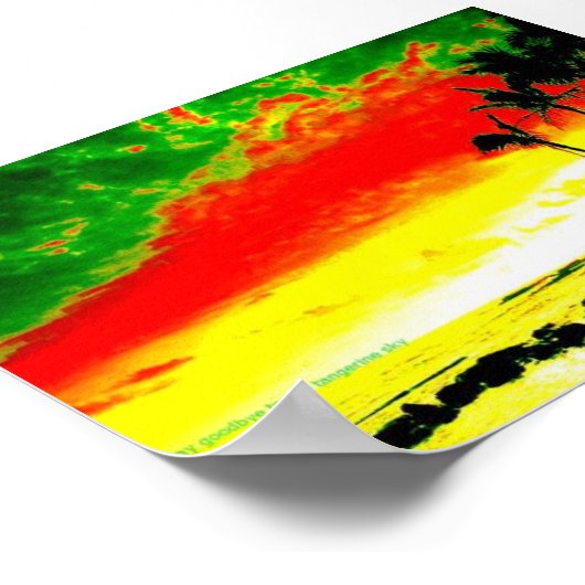 Jamaika Poster (Ecke)