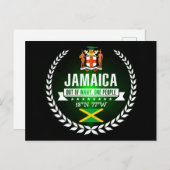 Jamaika Postkarte (Vorne/Hinten)