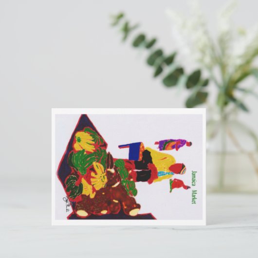 Jamaika Postkarte (Stehend Vorderseite)