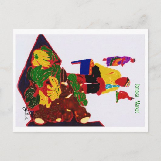 Jamaika Postkarte (Vorderseite)