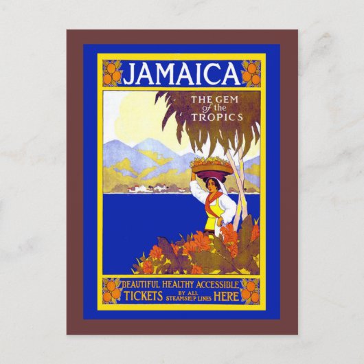 Jamaika Postkarte (Vorderseite)