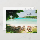 Jamaika-Postkarte Postkarte (Vorne/Hinten)