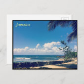Jamaika-Postkarte Postkarte (Vorne/Hinten)