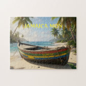 Jamaika-Postkarte Puzzle (Horizontal)