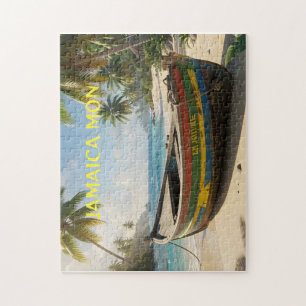 Jamaika-Postkarte Puzzle