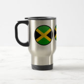 Jamaika-Qualität Flaggen-Kreis Reisebecher (Links)