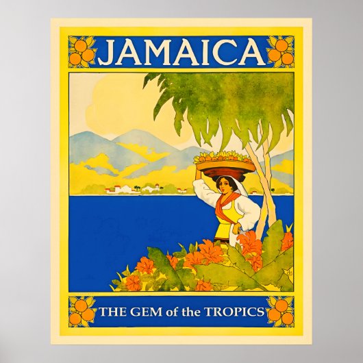 Jamaika Reiseplakat Poster (Vorne)