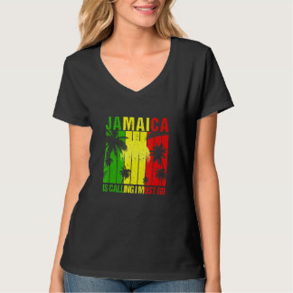 Jamaika ruft an, ich solle den Sonnenuntergang am T-Shirt