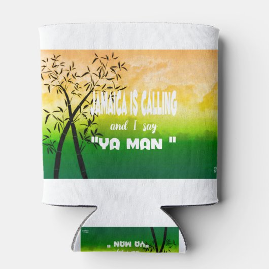 Jamaika ruft dosenkühler (Rückseite)