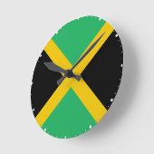 Jamaika Runde Wanduhr (Winkel)