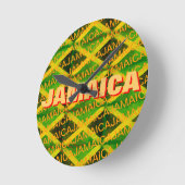 Jamaika Runde Wanduhr (Winkel)