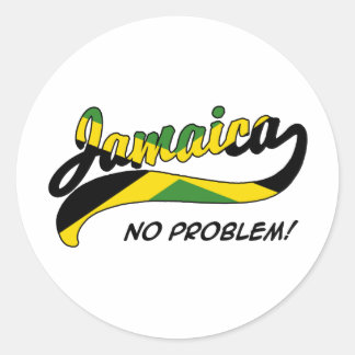Jamaika Runder Aufkleber