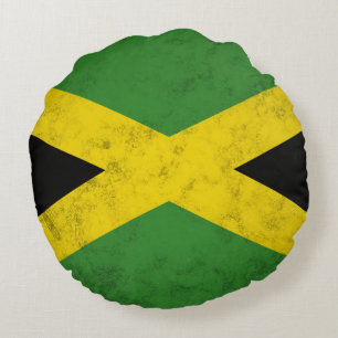 Jamaika Rundes Kissen