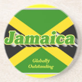 Jamaika Sandstein Untersetzer (Vorne)