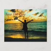 Jamaika Save the Date Einladung (Vorderseite)