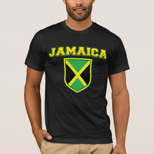 Jamaika-Schild-T - Shirt (Vorderseite)