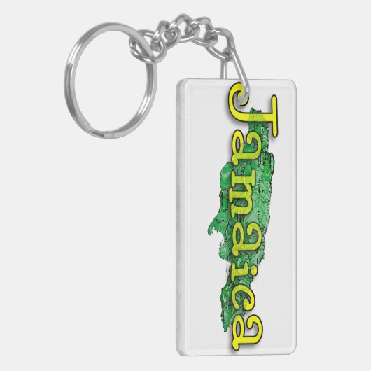 Jamaika Schlüsselanhänger (Vorderseite links)