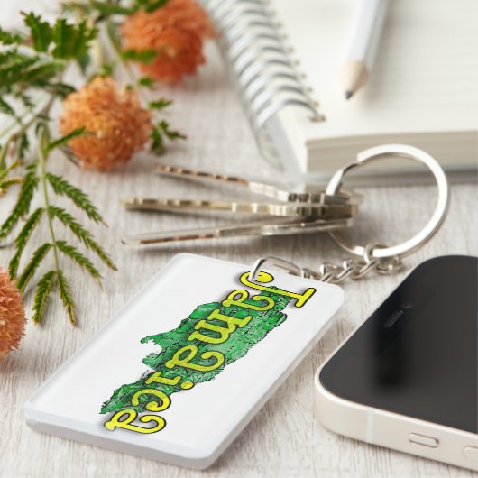 Jamaika Schlüsselanhänger (Vorderseite rechts)