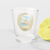 Jamaika Schnapsglas (Rückseite)