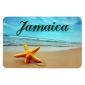 Jamaika-Seestern Magnet (Horizontal)