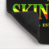 Jamaika-Skinhead 1969 Mousepad (Ecke)