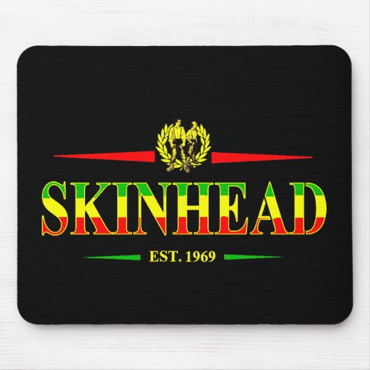 Jamaika-Skinhead 1969 Mousepad (Vorne)