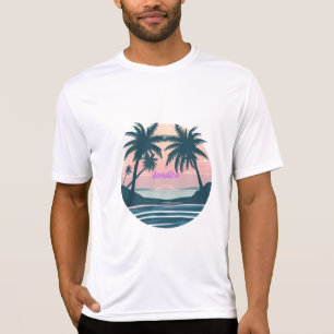 Jamaika-Sonnenuntergangs-Siegel T-Shirt