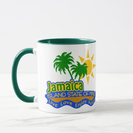Jamaika Staat der Tasse des Geistes (Links)