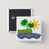 Jamaika-Staat des Sinnesknopfes Button (Vorne & Hinten)