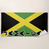 Jamaika Strandtuch (Vorderseite)