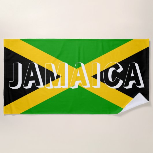 Jamaika Strandtuch (Vorderseite)