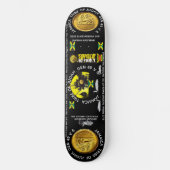 JAMAIKA-STUBE JUDAH-Skateboard Skateboard (Vorderseite)