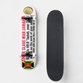 JAMAIKA-STUBE VON JUDAH (GEN 49:8) Skateboard (Vorderseite)