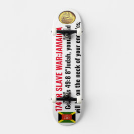 JAMAIKA-STUBE VON JUDAH (GEN 49:8) Skateboard
