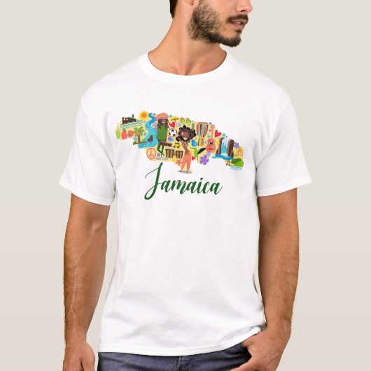 Jamaika-T - Shirt (Vorderseite)