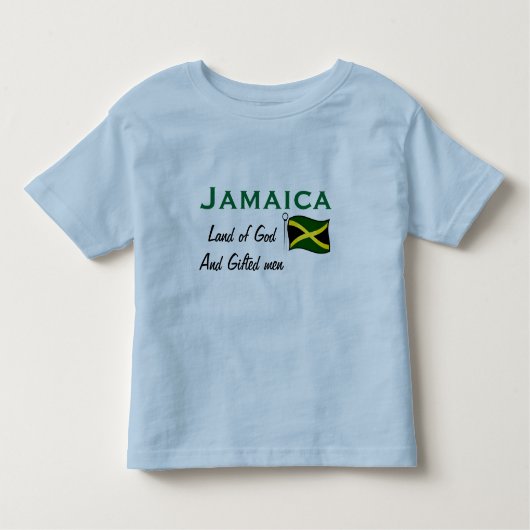 Jamaika T - Shirt-Rallph w Heftklammern Kleinkind T-shirt (Vorderseite)