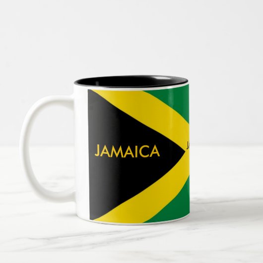 Jamaika-Tasse Zweifarbige Tasse (Links)
