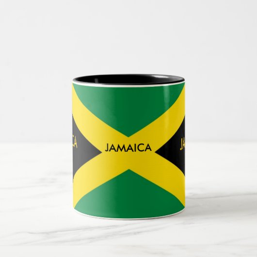 Jamaika-Tasse Zweifarbige Tasse (Mittel)