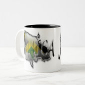 Jamaika-Tasse Zweifarbige Tasse (Vorderseite Links)