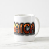 Jamaika-Text-Kaffee-Tassen-Montego- Kaffeetasse (VorderseiteRechts)