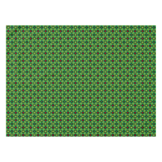 Jamaika-Tischdecken, Herz und Jamaika-Flagge Tischdecke (Vorderseite (Horizontal))