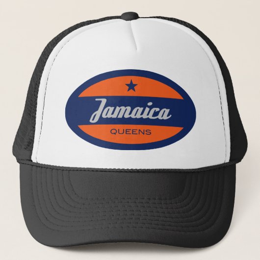 Jamaika Truckerkappe (Vorderseite)