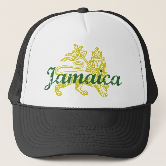 Jamaika Truckerkappe (Vorderseite)